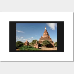 Site of Bagan, Myanmar Posters and Art